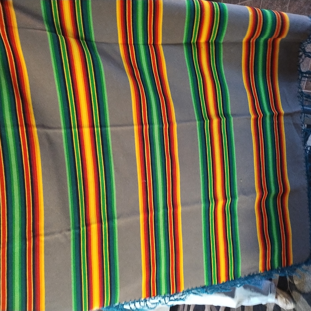 Colorful Striped Blanket